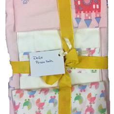 Doll Pram Set - Unicorns